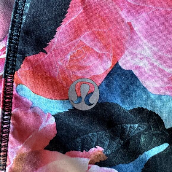 Women's Lululemon Floral Print Secret Garden Tank Lightened Up Singlet Gym Top 4 - Picture 2 of 7